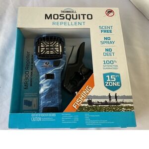 Thermacell MR300 Portable Mosquito Repeller Mossy Oak Blue Marlin Camo Fishing